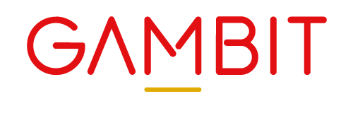 Gambit Consulting Logo Reversed slim